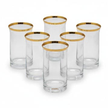 Drinkservies voor 6 - Model Highball of Tumbler Alto met
