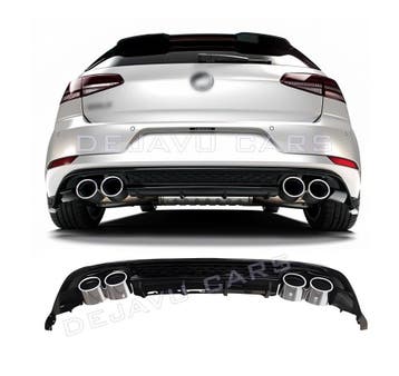 R Look Diffuser voor Volkswagen Golf 7.5 Facelift, Ophalen of Verzenden
