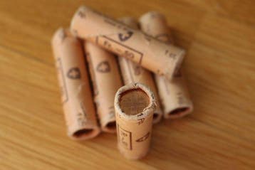 Zwitserland. 1 Rappen – 6 Original Sealed Bank Rolls (300