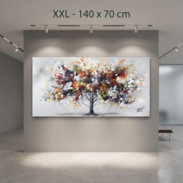 Monika Spiewak - Tree - Oil Painting Stretched On The Frame