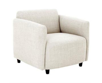 Tower Living Bradfort Fauteuil - fabric Montego 170 White, Ophalen of Verzenden, Nieuw