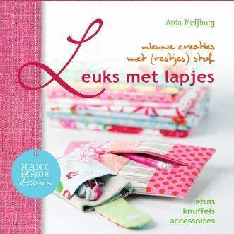 Leuks met lapjes / Etuis, knuffels, accessoires / Handmade, Boeken, Hobby en Vrije tijd, Zo goed als nieuw, Verzenden