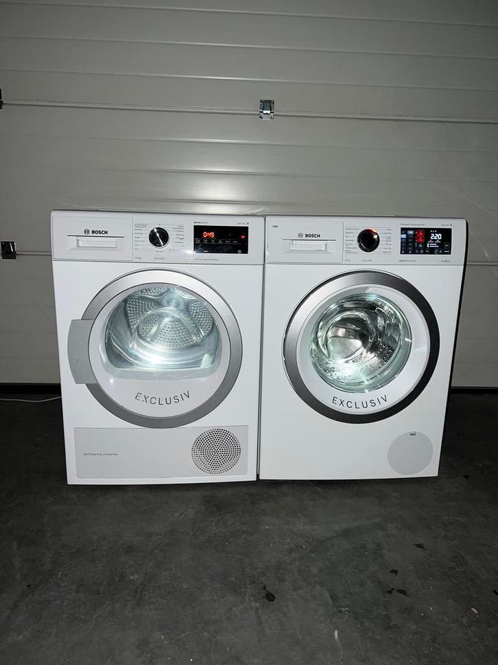 PINKSTERDEAL! BOSCH 8KG IDOS WASMACHINE BOSCH 8KG WPDROGER!, Witgoed en Apparatuur, Wasmachines, Minder dan 85 cm, 1200 tot 1600 toeren