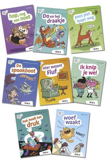 Pakket 2 Avi Strips Groep 3 En 4 (8 Titels) |  | Nieuw, Ophalen of Verzenden, Nieuw