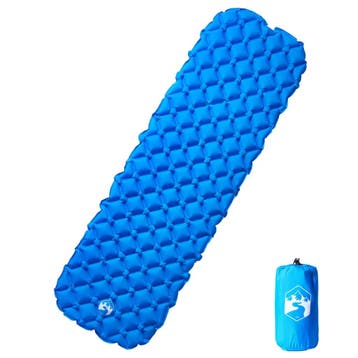 vidaXL Kampeermatras opblaasbaar 190x58x6 cm 1-persoons, Verzenden, Nieuw