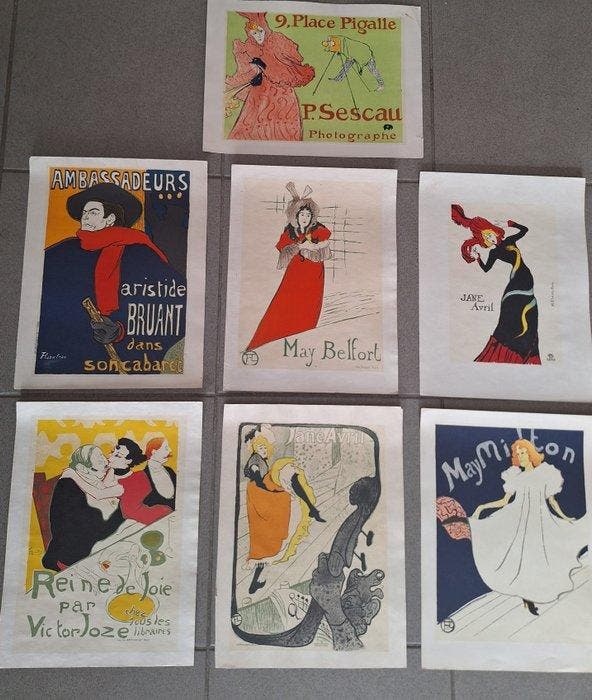 Henri de Toulouse Lautrec - Henri de Toulouse-Lautrec, Antiek en Kunst, Kunst | Tekeningen en Foto's