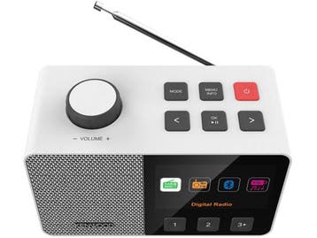 Kenwood CR-M70DAB-W - Seniorenradio - DAB+/FM-RDS Bluetooth, Verzenden, Zo goed als nieuw