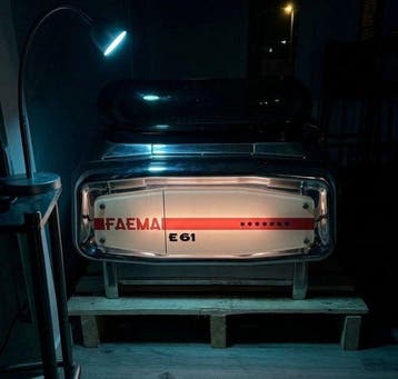 Faema - Faema E 61 Original - Koffiezetapparaat - Roestvrij
