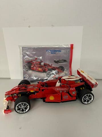 Technology Branch Ferrari-Stijl F1 Racewagen - Rood / Chroom, Kinderen en Baby's, Nieuw