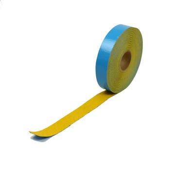 Reflecterende anti  -  slip vloertape  -  Geel  -  30 m, Verzenden