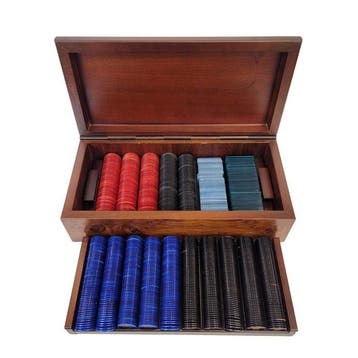 Pokerset - Hout