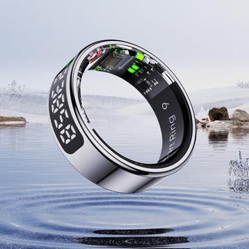 Slimme Ring met Touch Display en Draadloos Opladen, Verzenden, Nieuw