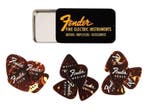 Fender opbergblikje met 12 plectrums: thin, medium en heavy, Muziek en Instrumenten, Ophalen of Verzenden, Nieuw