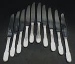 Christofle - Tafelmessenset (10) - Verzilverd, Antiek en Kunst