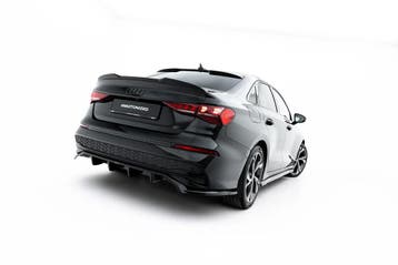 Diffuser V.1 Audi A3 Sedan 8Y Facelift Maxton Glanzend zwart, Ophalen of Verzenden, Nieuw
