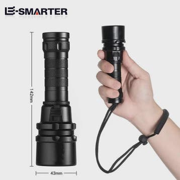 ESMARTER Professionele Duiklamp LED Super Fel T6/L2 Waterdic, Verzenden, Nieuw