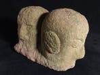 Figuur - Double-Headed Sandstone Sculpture (90°) –