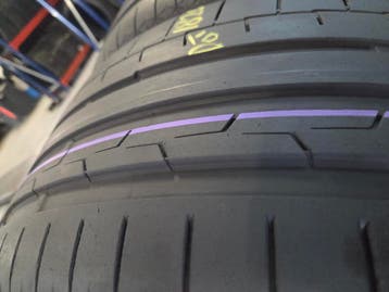 255/35/19 96Y CONTINENTAL ZOMERBANDEN 6,4MM PROFIEL 4X, Auto-onderdelen, Gebruikt, 255 mm, Band(en), Personenwagen