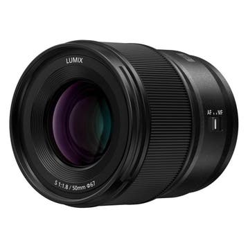 Panasonic 50mm F1.8 Lumix S L-Mount Objectief (Demo), Ophalen of Verzenden, Zo goed als nieuw, Standaardlens