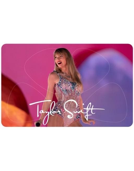 Taylor Swift - Pikcard met 4 plectrums, Verzamelen, Muziek, Artiesten en Beroemdheden, Gebruiksvoorwerp, Nieuw, Ophalen of Verzenden