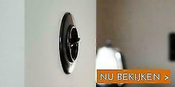 DE ENIGE ÈCHTE BAKELIET STOPCONTACTEN &amp; BAKELIET SCHAKELAARS, Doe-het-zelf en Verbouw, Elektra en Kabels, Stopcontact, Nieuw