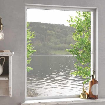 vidaXL Raamhor 100x120 cm wit, Huis en Inrichting, Verzenden, Nieuw, Wit