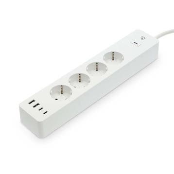Slimme stekkerdoos | Nedis Smartlife | 4-voudig, Verzenden, Nieuw
