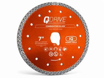 iQ Q-Drive diamantzaagblad 180 mm keramiek, Ophalen of Verzenden, Overige typen