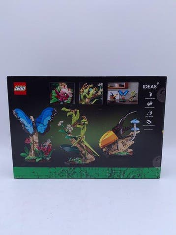 Lego Set - 21342 - Ideas (CUUSOO) - The Insect Collection, Nieuw