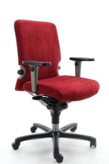 Haworth Comforto 77 bureaustoel, rood, Ophalen of Verzenden, Ergonomisch, Nieuw