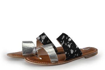 Shakti Slippers in maat 40 Zwart, Slippers, Verzenden, Zwart, Zo goed als nieuw
