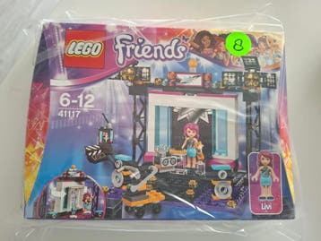 LEGO Pop Star TV Studio 41117, Zo goed als nieuw, Complete set, Lego, Friends