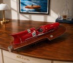 Hydroplane maquette de luxe modelisme FERRARI ARNO IX bois, Hobby en Vrije tijd, Nieuw