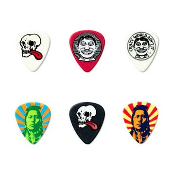 Dunlop John van Hamersveld opbergblikje met plectrums medium, Ophalen of Verzenden, Nieuw, Gebruiksvoorwerp