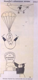 Mussolinis schoonzoon minister (lijst optie, Lithos), Verzenden