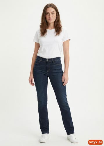 Levis Jeans Dames maat WW27 / L30 Zwart Vintage, Ophalen of Verzenden, Nieuw