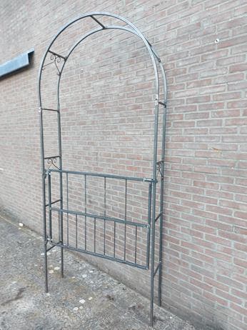 NIEUW STEVIGE Rozenboog met loophekje Looppoortje, Tuin en Terras, Tuinpoorten, 100 tot 150 cm, Nieuw, Minder dan 100 cm, Looppoort