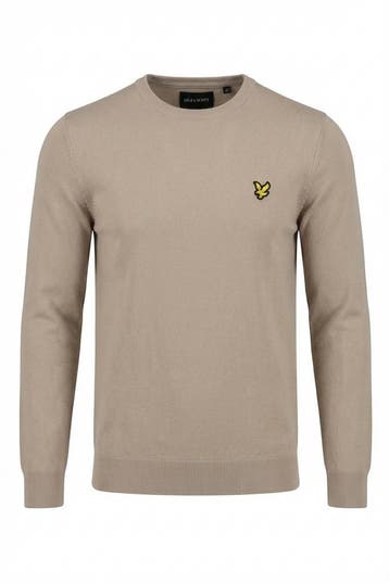 Lyle & scott Trui in maat S Beige, Verzenden, Zo goed als nieuw, Overige kleuren, Lyle & scott