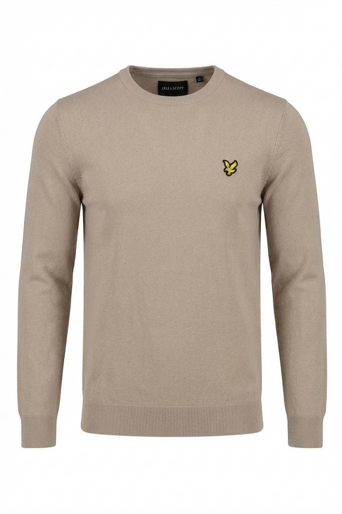 Lyle & scott Trui in maat S Beige, Kleding | Heren, Truien en Vesten, Overige kleuren, Zo goed als nieuw, Verzenden