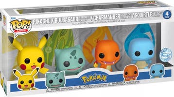 Funko Pop! - Pokemon Kanto Starters (4-pack) | Funko - Hobby, Verzenden, Nieuw