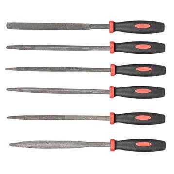 Naaldvijlen set - 100mm - 6 stuks, Ophalen of Verzenden, Nieuw
