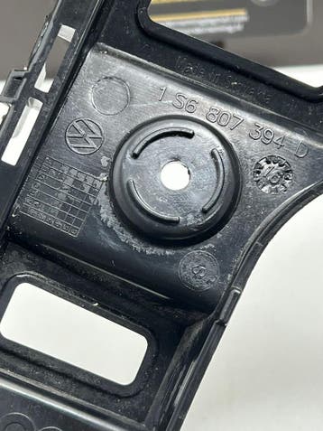 Bumpergeleider links achter VW UP 1.0 bj.2017 Art1S6807393D, Gebruikt, Achter, Volkswagen