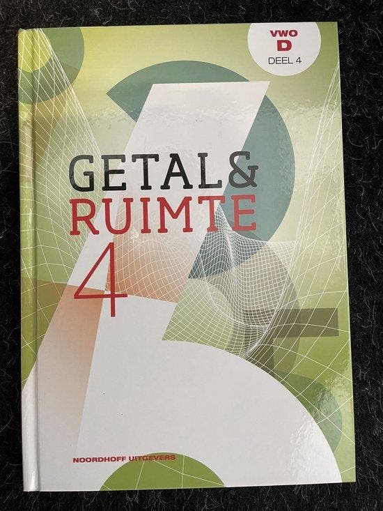Getal & Ruimte 11e ed leerboek vwo D deel 4 9789001842413, Boeken, Schoolboeken, Zo goed als nieuw, Verzenden