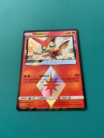 Pokémon - 1 Card - Victini Prism Star - Sun & Moon, Nieuw