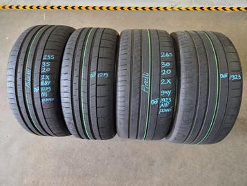 235/35/20 265/30/20 PIRELLI ZOMERBANDEN 6,3/6MM PROFIEL 4X, Ophalen, Gebruikt, 235 mm, Band(en)