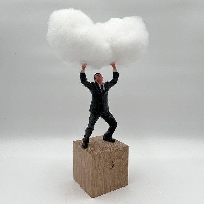 Coco de Paris - Touching th Sky, Antiek en Kunst, Kunst | Designobjecten