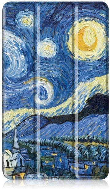 Huawei MediaPad M3 Lite 8 Hoes - Smart Book Case Gogh, Verzenden, Nieuw