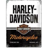 Harley-davidson reclamebord Motorcycles established 1903, Verzenden, Nieuw
