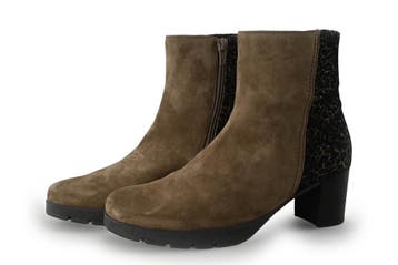 Gabor Enkellaarzen in maat 39 Beige, Verzenden, Beige, Lage of Enkellaarzen, Gabor
