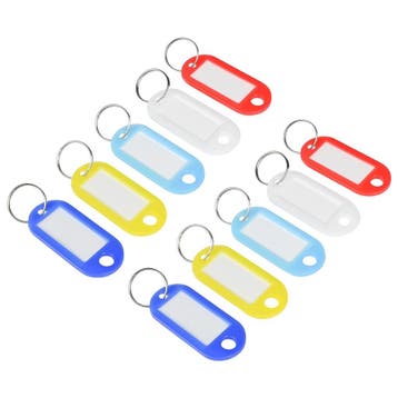 Benson Sleutellabels - Kunststof - Beschrijfbaar - Assort..., Verzamelen, Sleutelhangers, Ophalen of Verzenden, Nieuw